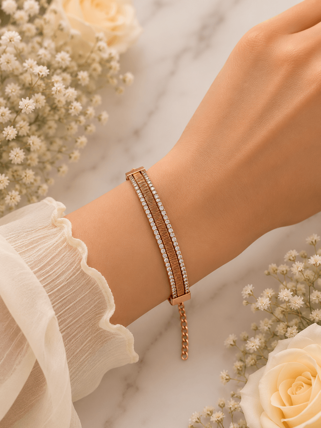 Imperial Radiance Bracelet (Rose Gold)