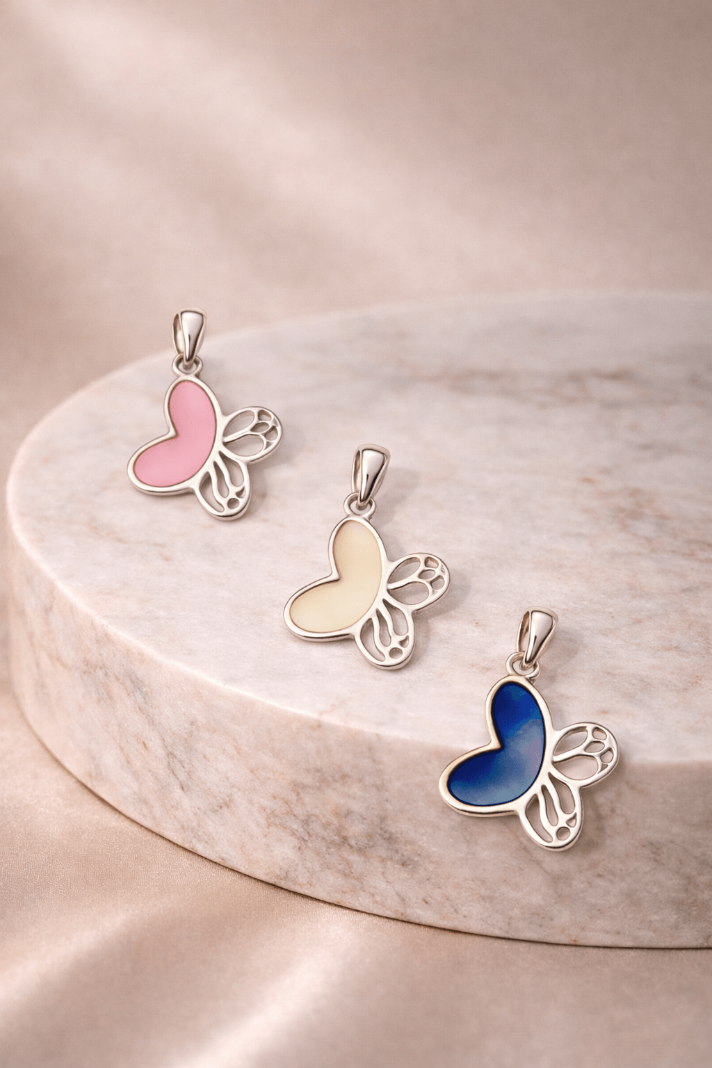 Butterfly Enamel Kids Pendant