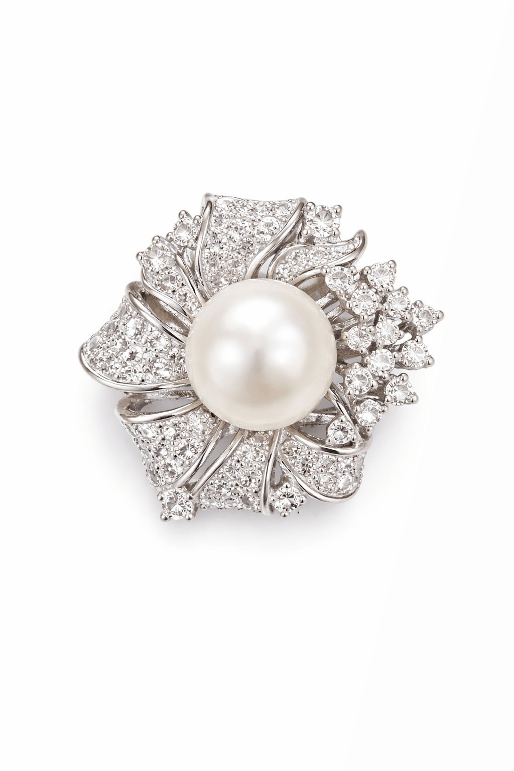 Pearl Radiance Crystal Pendant - alternate view