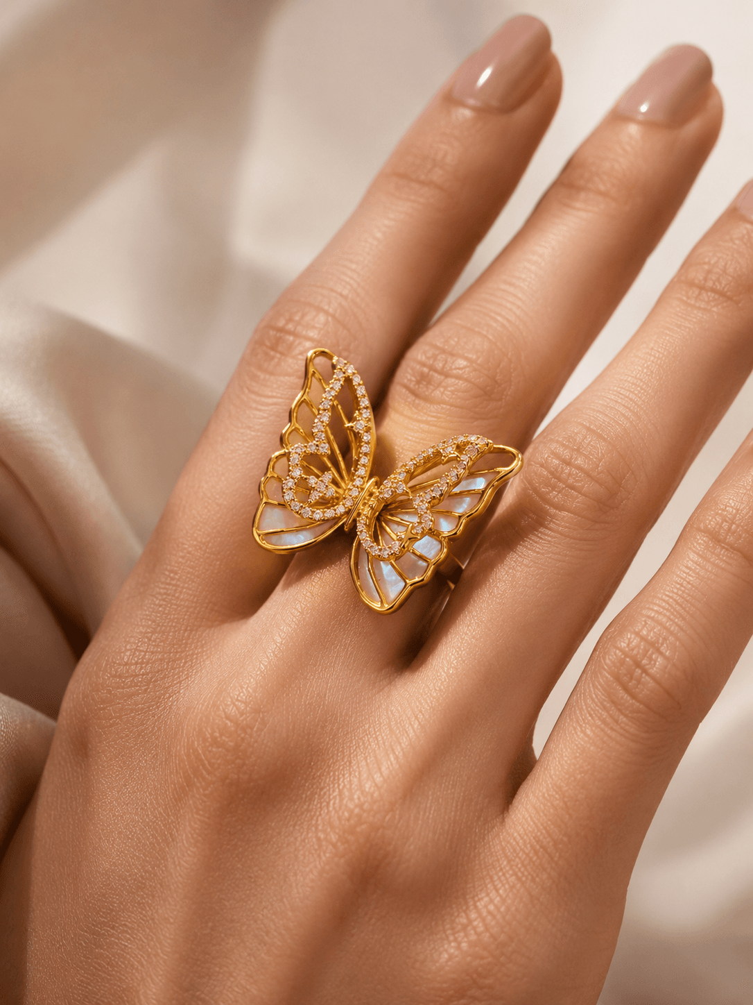 Mosaïque Flutter Ring