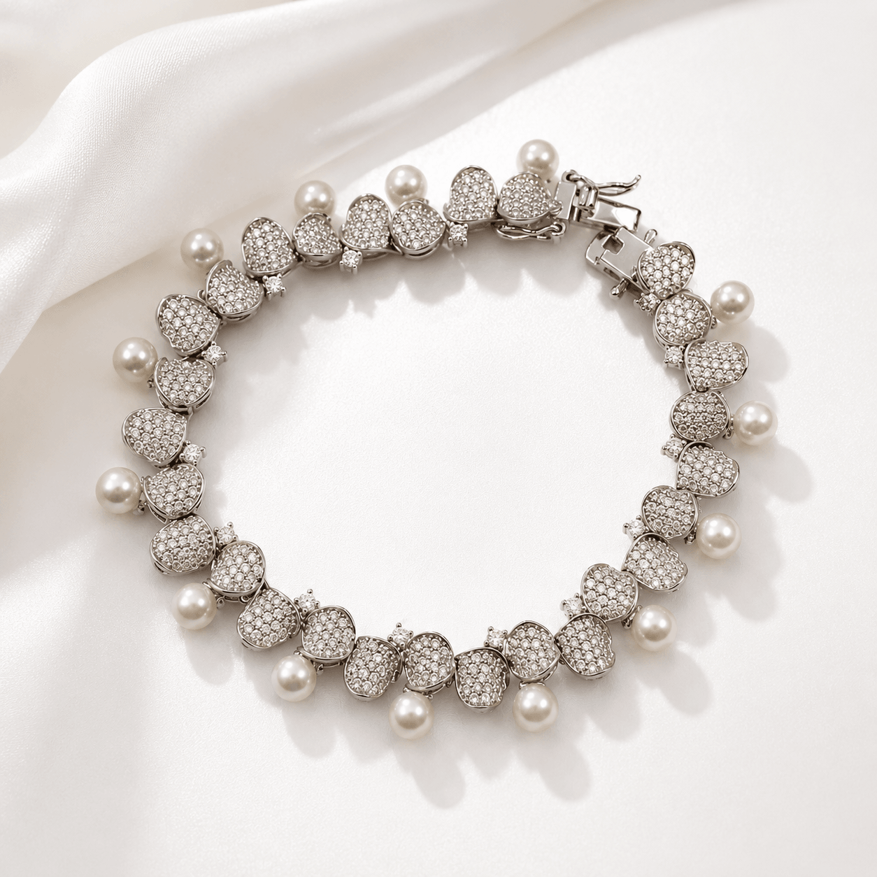 Mosaïque Pearl Cascade Bracelet - alternate view