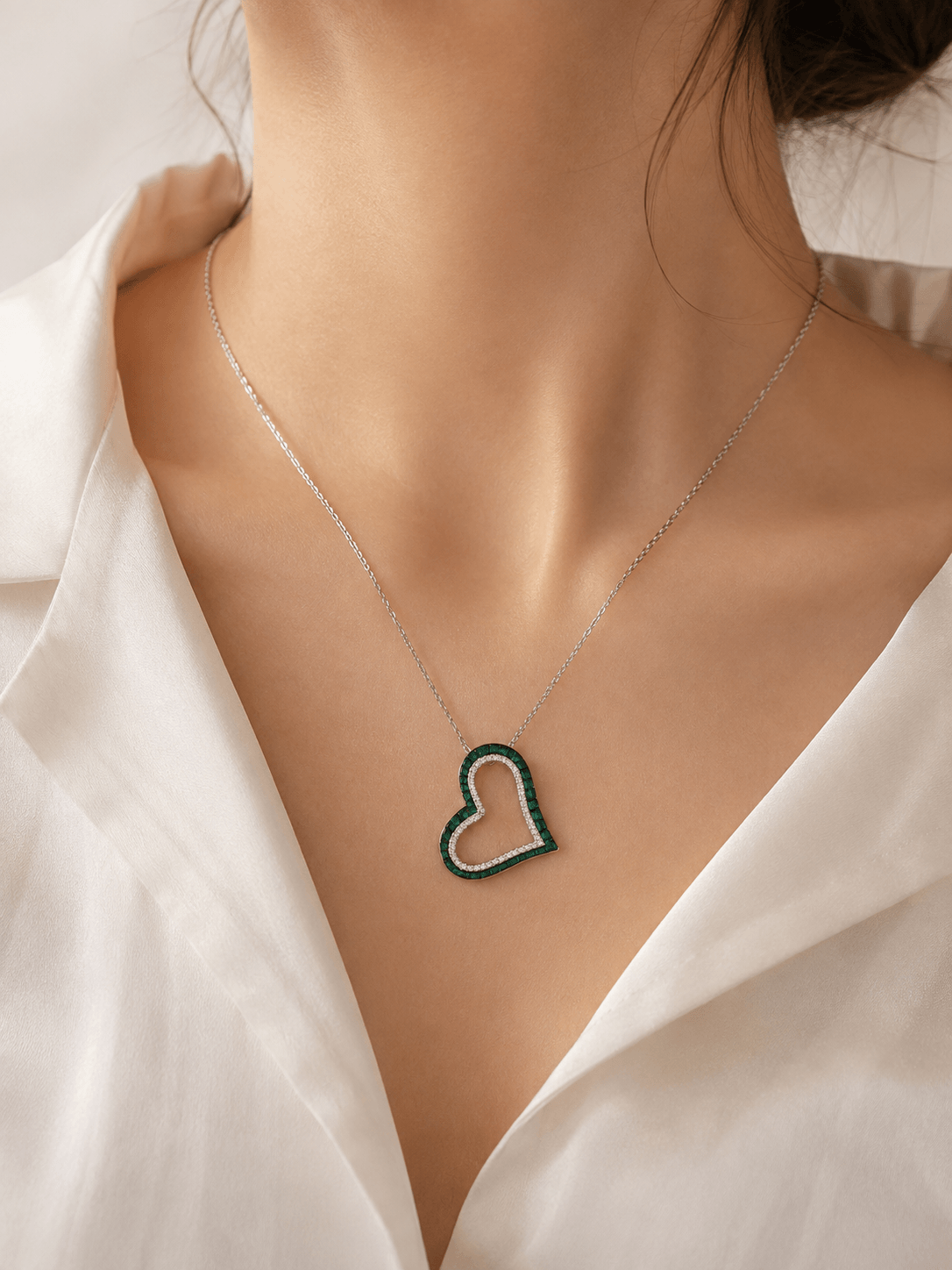 Mosaïque Heart Pendant